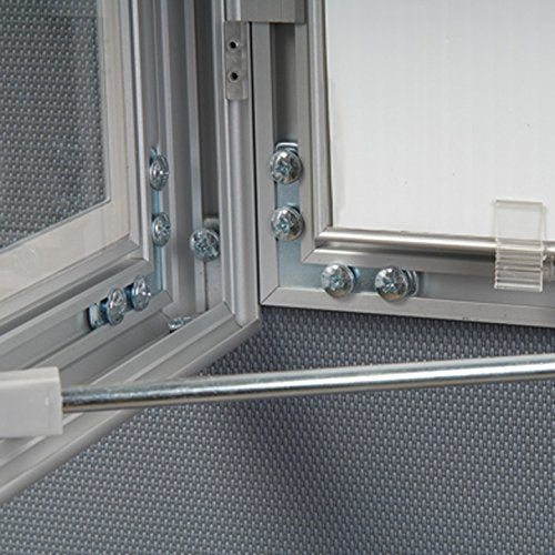 Enclosed Bulletin Board for Outdoor Use with Locking Door,Weatherproof, Easy to Change, 3 Year Warranty (22x28)