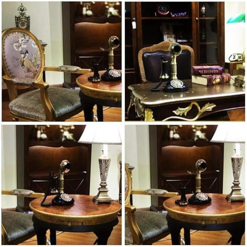 Wrobelax Antique Phone - Roman Column 1897 Candlestick Rotary Telephone - Corded Retro Phone - Vintage Decorative Telephones