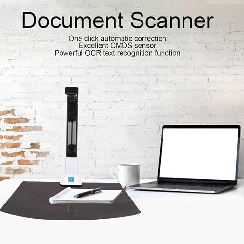 Document Camera 8 Million Pixels HD A4 Auto ing USB Document Camera Scanner for Scanning Files Notes Picture Document Scann