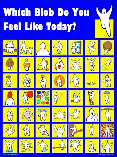Loggerhead Publishing Which Blob Do You Feel Like Today? Poster for Conversations about Feelings & Emotions