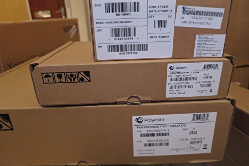 New Retail Not Eligible For Rebates Or Reporting Polycom Realpresence Trio 8800