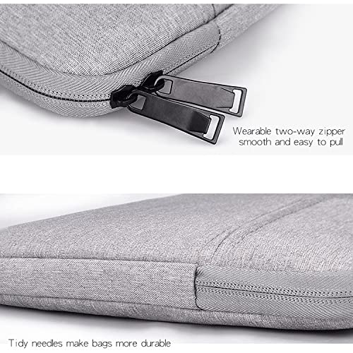 LLLSSS Laptop Handbag Waterproof Notebook Bags Sleeve Briefcase Oxford Cloth Large Capacity,(E,13.3inch)