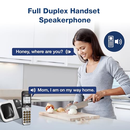 VTech VG231-4 DECT 6.0 Cordless Phone, 4-Handset
