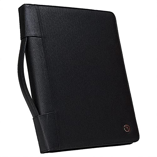 Case-it Zipper Padfolio | Letter Size | 3-Ring Binder | PAD-40 Black
