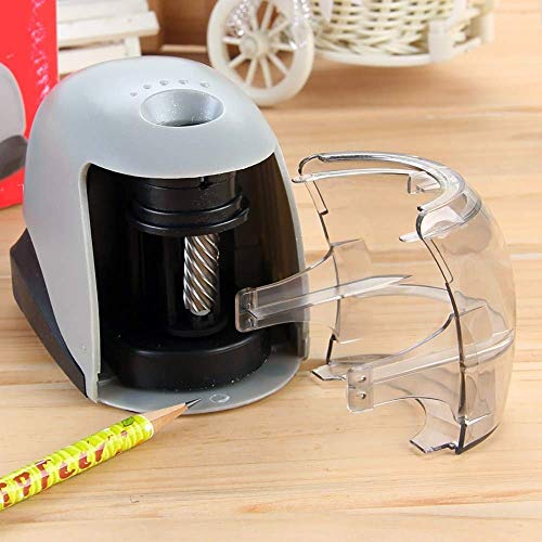 Electric Pencil Sharpener with or Battery Operated,1hole(6-8mm), for Home, Office, School