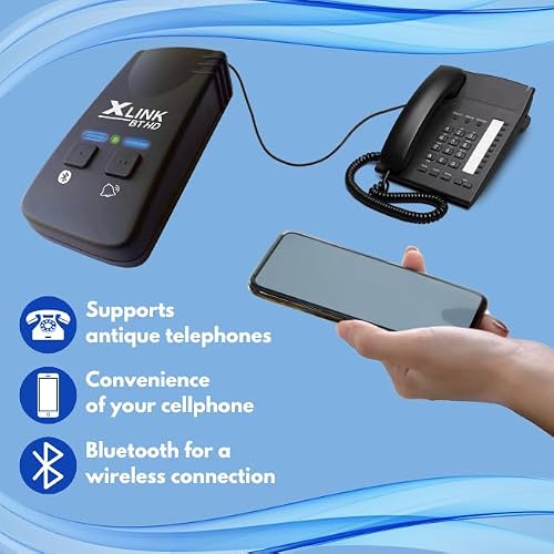 Xtreme Technologies XLink BT HD, Bluetooth Cell to Home Telephone, One Cell
