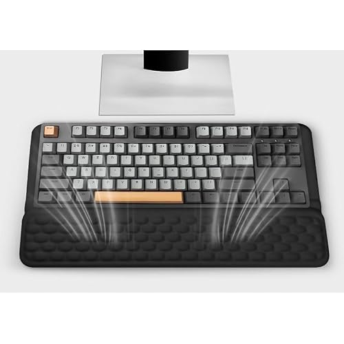 GFHSKRPL Slow Rebound Silicone Wrist Rest for Keyboard Pad