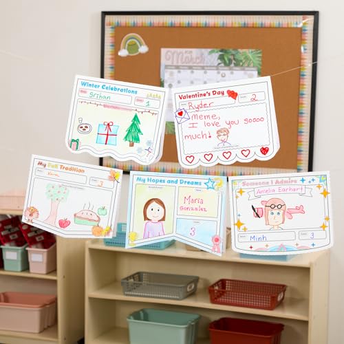 Really Good Stuff Ready to Decorate Pennants Posters Classroom Pack