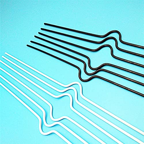 Mdingbao-Compression Spring A3 Size 20/28/32/35/38/45/50cm Wire Metal Loose Leaf Binders Ring Spring Rod Bar Hooks for DIY Notebook Calendar Binding, 100pcs, Good Corrosion Resistance