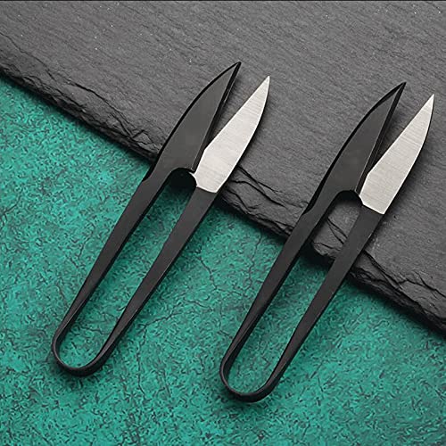 DSWMY Craft Scissors, Craft Scissors Stitch Sewing with Comfort Grip Handle for Home Office School 10 Cm