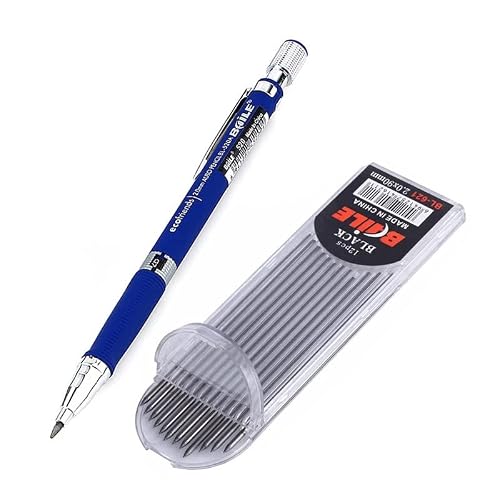 2.0mm Mechanical Pencil Set 2B For Drawing Writing Instrument Stationery(D)