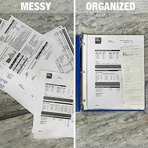 Samsill Sheet Protectors, 8.5x11 Inch Page Protectors for 3 Ring Binder, Super Heavy Duty, Clear Page Protector, Letter Size, Top Loading, Acid Free, 200 Pack