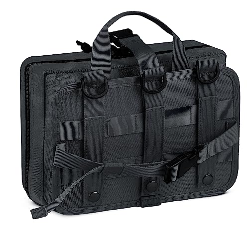 Scherber Vehicle IFAK Emergency Trauma Kit | 90+ Medical Supplies & Equipment, NAR Tourniquet & CPR Mask | Fully Stocked Rip Away Molle Pouch for Car, Home & Pro First Aid | Intermediate, Black