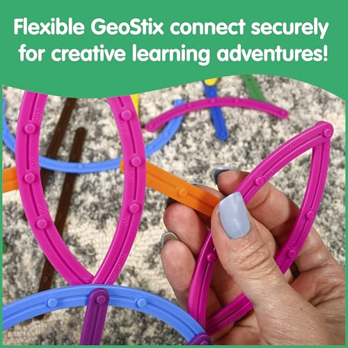 edxeducation GeoStix Deluxe Set, Teach Geometry