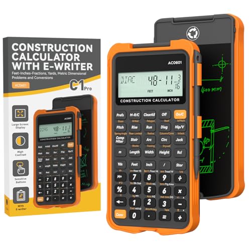 ROATEE Construction Calculator with Writing Tablet Industrial & Scientific