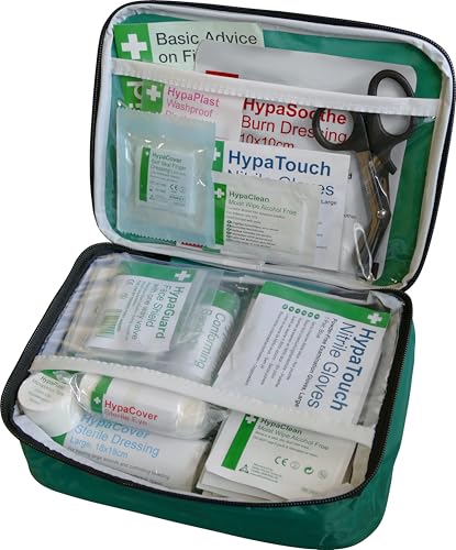 First Aid Kit in Nylon Case BS 8599 Compliant, Small
