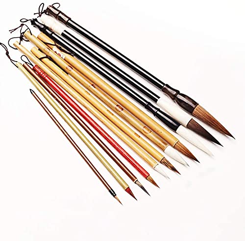 MDHCOP Chinese Calligraphy Brush,Brush pens,Chinese Calligraphy Brush Set Chinese Brush Set Watercolor Sumi Drawing Brush