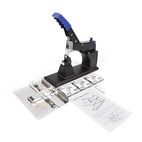 BFDIEEM Electric Stapler A3 Manual Dual Flat and Saddle Stapler Stitcher Heavy Duty Binding Machine 6.5mm Heavy Duty Flat and Book Binding Machine