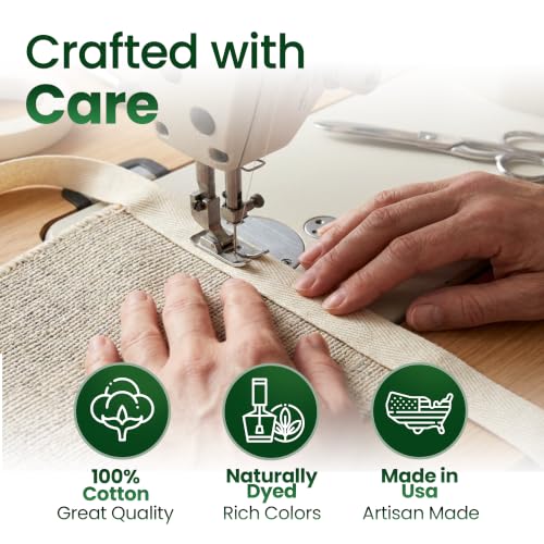 Cotton Twill Tape Binding -1-1/4 inch wide, 72 Yard Roll - 2-Pk, Color C100