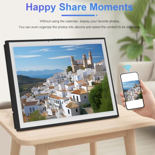 Hubxinly 21.5-Inch Smart Digital Calendar with Interactive Touchscreen