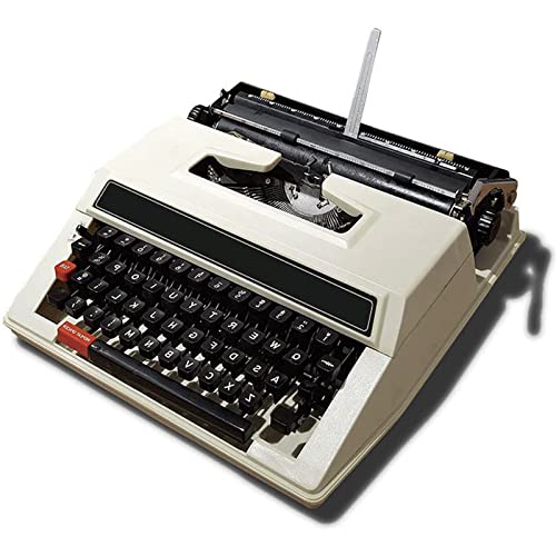 Manual Typewriter,Retro Vintage Typewriter,Mechanical English Typewriter,Typewriters For Writers,For Home/Office/Study Room DéCor Decoration
