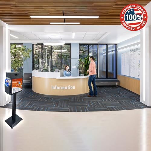 Plugsharge Floor Standing Suggestion & Offering Box with Locking Door