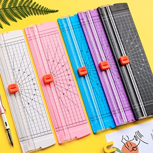 Paper Cutting Knife Precision A4 Paper Cutter Blade Card Cutting Machine Photo Scrapbooking Trimmer Ruler Art Office Home Stationery Cut Paper Knife