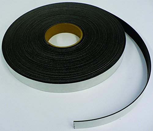 1" X 100' - 60 mil Premium Adhesive Magnetic Tape Strip Roll