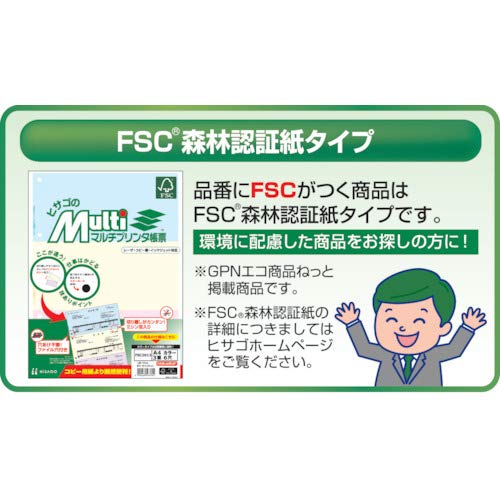 Hisago FSC2013Z FSC(R) Certified Multi-Printer Book, A4 Color, 3 Sides, 6 Holes, 1,200 Sheets, Blue/Cream/Pink, 11.7 x 8.3 inches (29.7 x 21 cm)