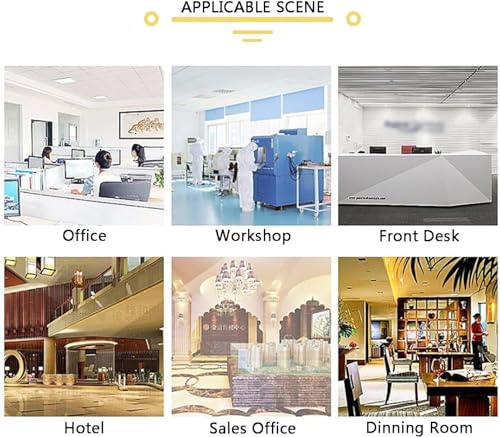MWxpoSediR Catalog Display Rack,Wall-Mounted Reference System, Flip Chart Stand, A4 Letter Paper Size Magnetic Document Holder,(Color:Yellow)