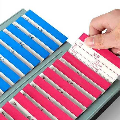 24-Pocket Material Card Storage Rack Holds up to 8.5cm Cards