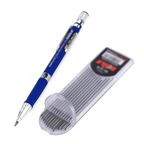 RXXCMD 2.0mm Mechanical Pencil Lead Cute 2B Automatic Pencils with Set for Art Sketch Drawing Painting Tools(D)