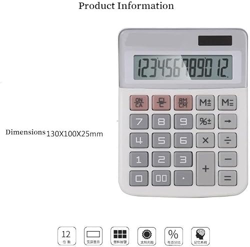 Scientific Calculator Calculators Desktop Calculator， Calculator Portable and Durable Financial Business Desktop Office Computer Office Calculator