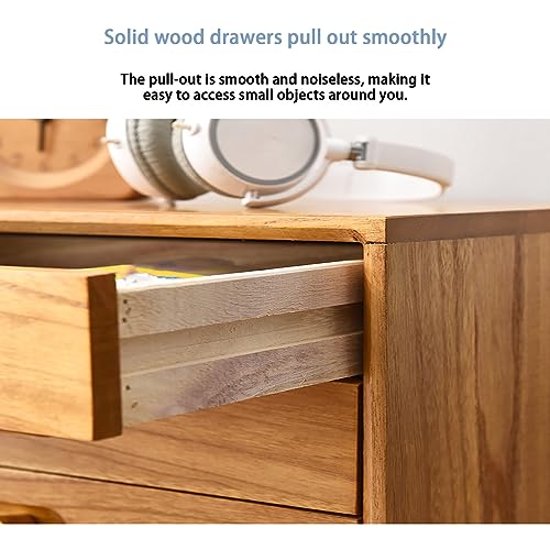 ntumLeap Solid Wood Storage Box,Multi-Layer File,Stylish Desk Accessory for Home & Office,Document Holder,Ideal for Workspace Nization,