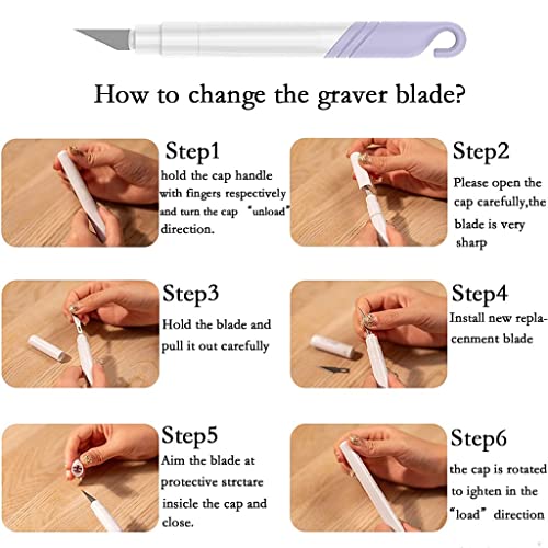 XDSRFVW Craft Vinyl Weeding Set Dried Flower Basic Handmade Tools DIY Kit Silhouettes Cameos Lettering