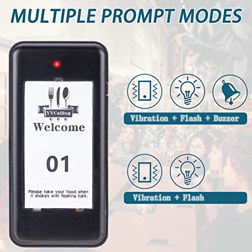 YYCALLING Restaurant Pager,Pagers for Restaurants 12 Guest Pagers