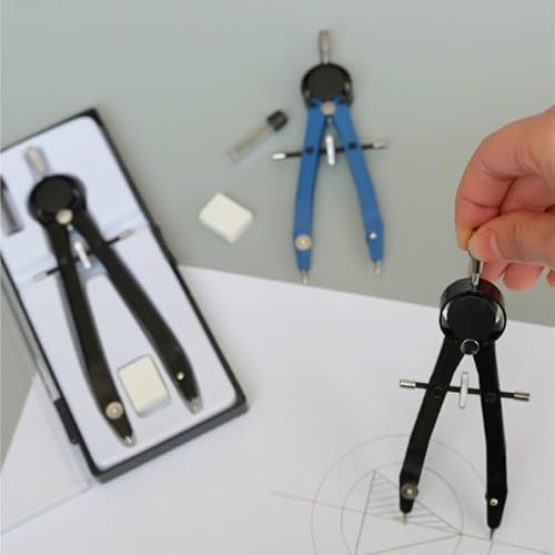 QVEZPRYX Precision Screw Compasses Alloy Box
