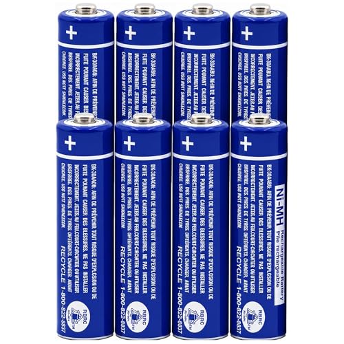 Cerepros 8-Pack BK-30AAABU Battery for Panasonic Cordless Phones