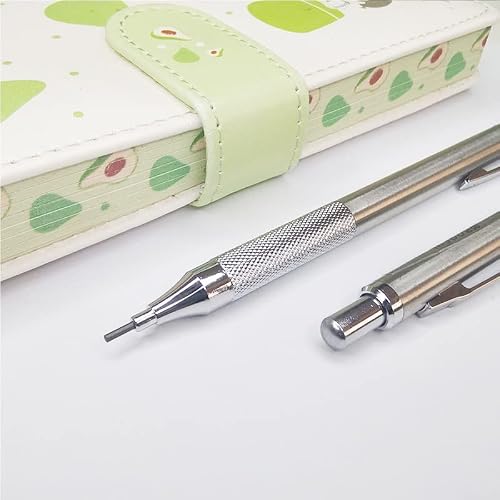 YWMLFZ 5 Pack Mechanical Pencil Set 0.3 7 .9 1. 2.0mm Drawing Design Supplies Free Eraser