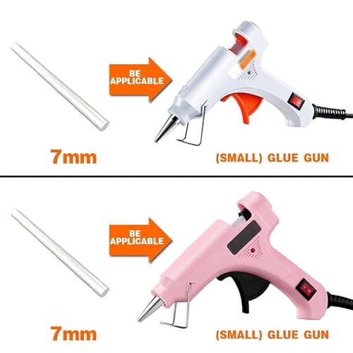 TEOYETTSF 40W Hot Melt Glue Gun with Switch for 7mm Stick Mini Indusrial Adhesive Electric Heat Temperature Repair Tool