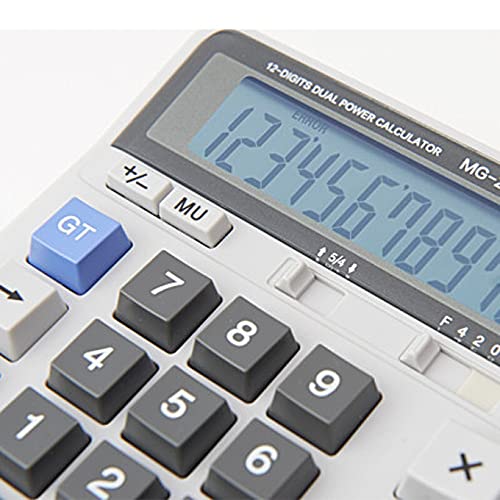 QERTYHJK Digital Scientific Calculator Functions Statistics Mathematics Display for Student School Undergraduate