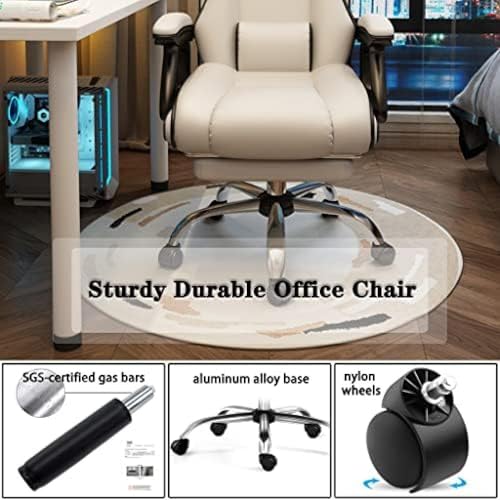 SZOMH shop UK Gaming Chairs Executive Chair,High Back Managerial Chair,Swivel Chair with Adjustable Footrest, Rotatable Lift Executive Office Chair for Home,Office Desk Chairs