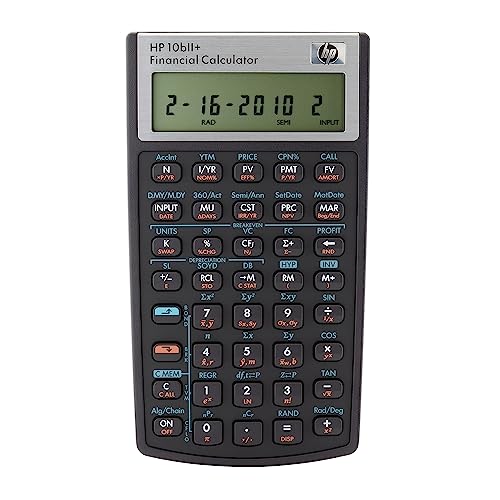 HP 10bII+ Financial Calculator for College and High School, SAT AP PSAT