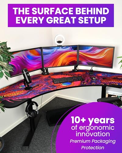 Arozzi Arena Angelo Gaming Desk Pad Crawling Chaos