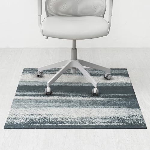 Anji Mountain 54" x 40" Rug'd Office Chair Mat for Carpet & Hardwood Floor