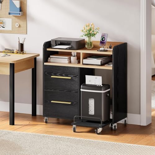 YITAHOME File Cabinet with Charging Station