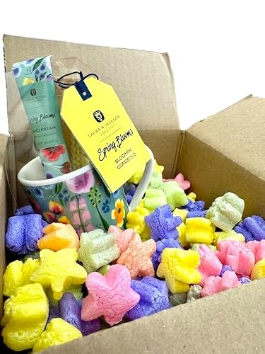 FunPak Plant Based Biodegradable Packing Peanuts 1.5 cu ft Bag Compostable (Rainbow Stars)