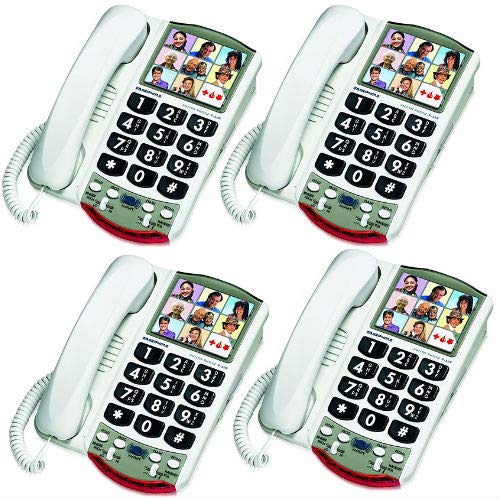 Clarity P300 Handset Landline Telephone (P300 (4 Pack))