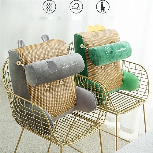 GSTYMXX Lumbar Cushion Pillow Seat Back Office Sedentary Artifact