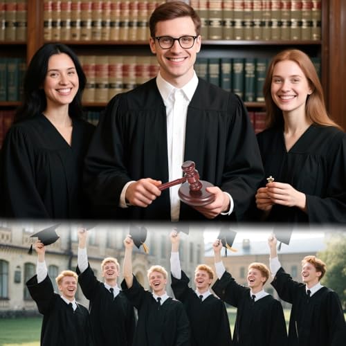 Handmade Wooden Gavel and Sound Block Set,Handcrafted Court Hammer for Lawyer Judge Auction Sale Meetings Student Use & Gift Auction Hammer